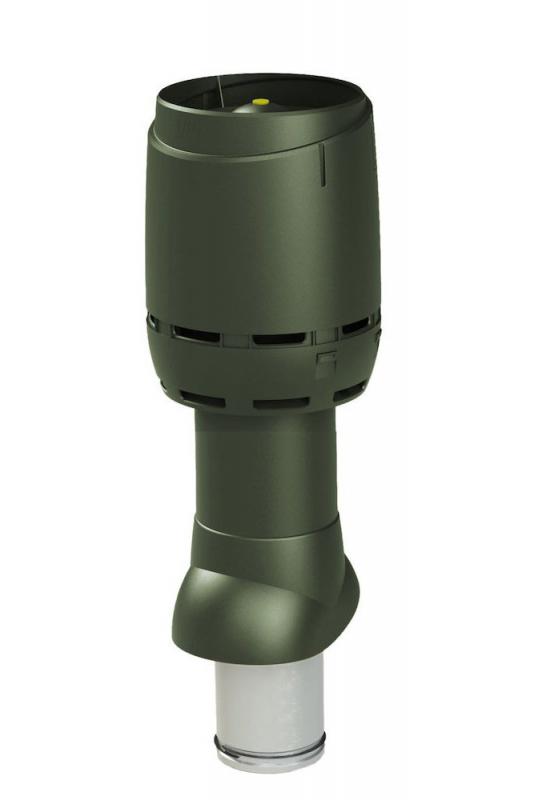350006 Вентиляционный выход VILPE FLOW P-125 зеленый Н700
