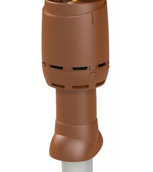350009 Вентиляционный выход VILPE FLOW P-125 кирпичный Н700