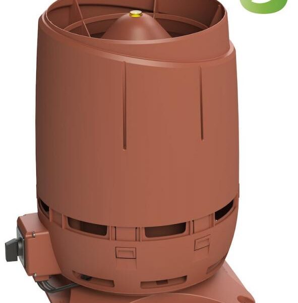 350209 Вентилятор VILPE FLOW ECo 125S (ECo 190) кирпичный