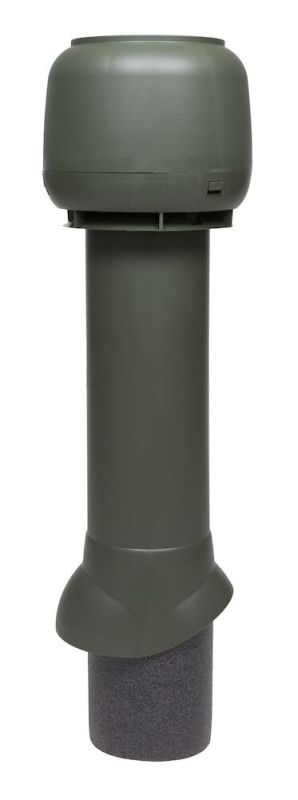 734436 Вентиляционный выход VILPE P-125 зеленый Н700