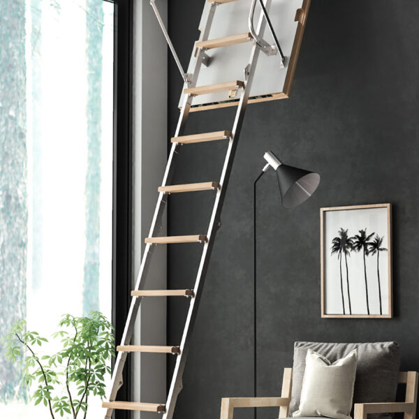 Чердачная лестница BUKWOOD Metal Mini Luxe - 100-80-265