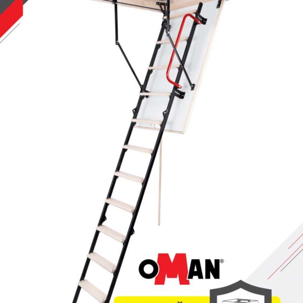 Чердачная лестница Oman STALLUX TERMO — 60-120-280