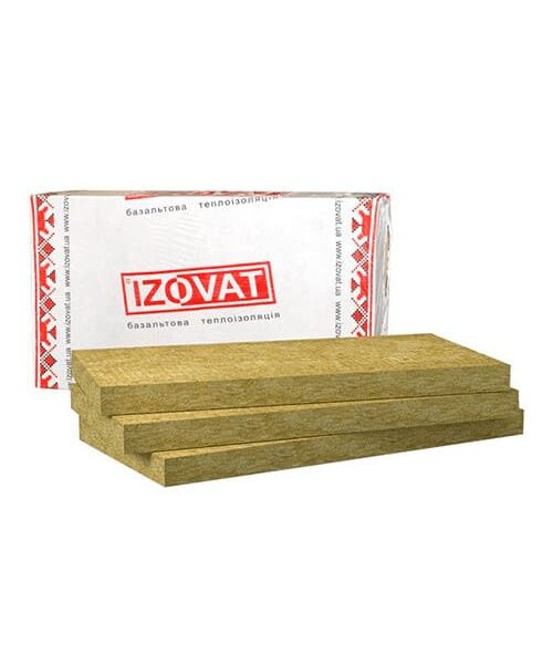 Фасадный базальтовый утеплитель Izovat 125 - 1000-600-100