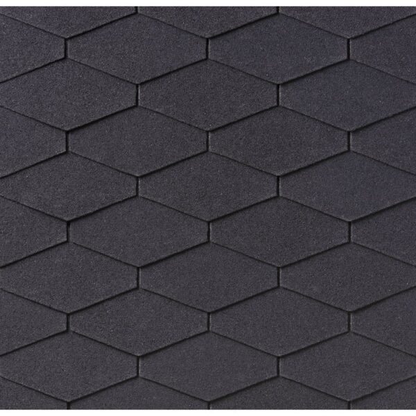IKO Monarch™ Diamant: 01 Black - АПП битумная черепица