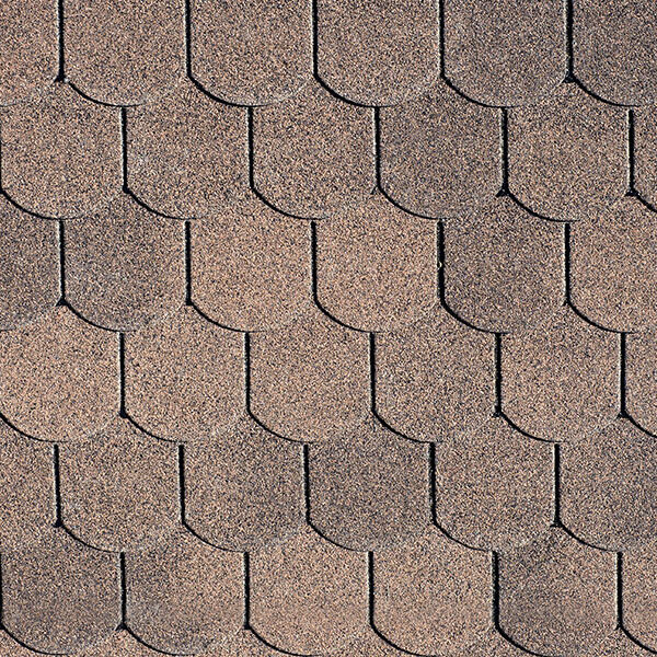 IKO Superglass™-Biber: 07 Dual Brown - битумная черепица