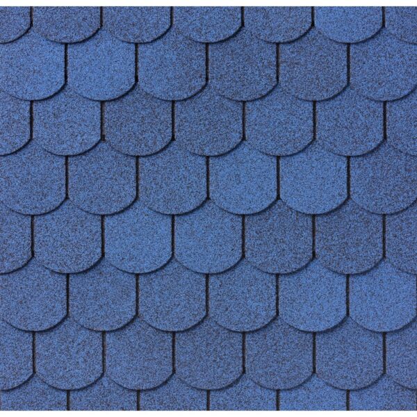 IKO Superglass™-Biber: 16 Sky Blue - битумная черепица