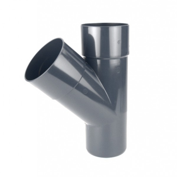 KAROLINA PVC 125/100 - Тройник трубы 45 гр.