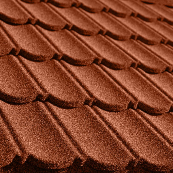 QueenTile Классик Terra-Cotta - композитная черепица